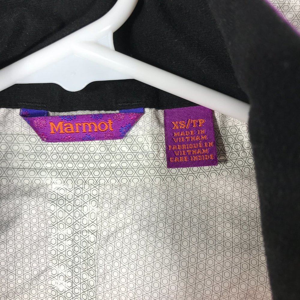 Marmot Girls XS 4-5 Windbreaker with hood - Picture 7 of 12